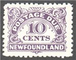 Newfoundland Scott J6 Mint VF (P10.1x10.3)